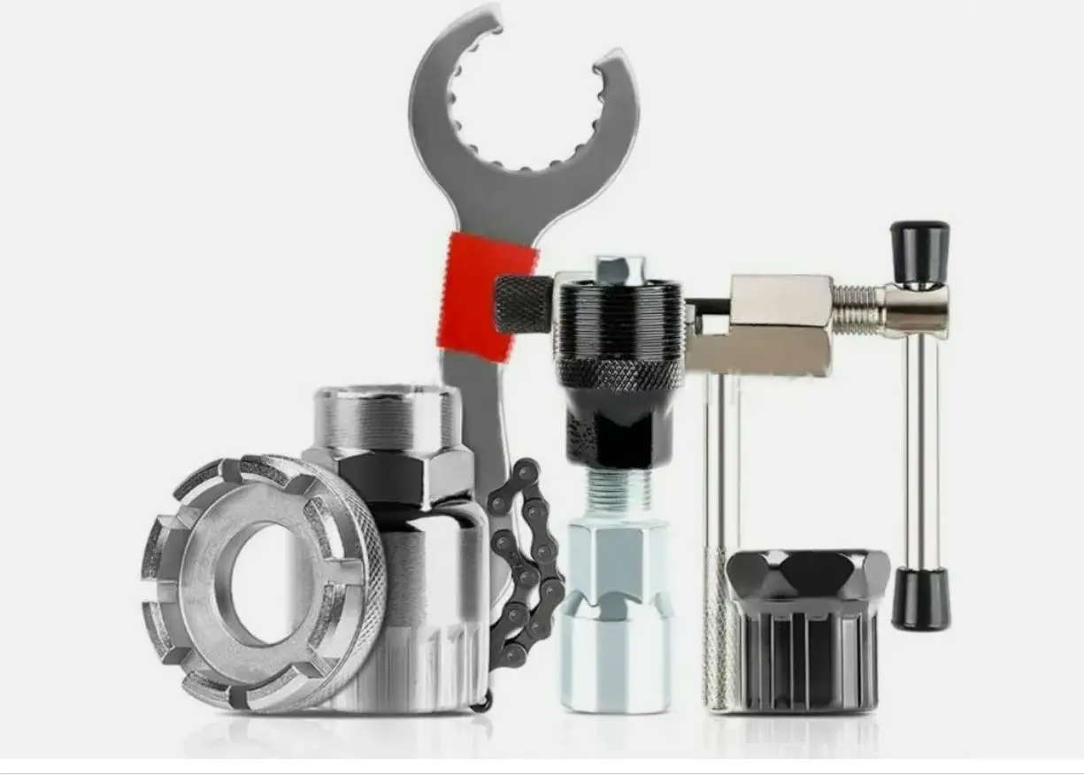 Bicycle Repair Tool Kits Chain Breaker Flywheel Remover Cutter Crank Puller Bike Wrench MTB Road Bikes Maintenance Tools Bracket