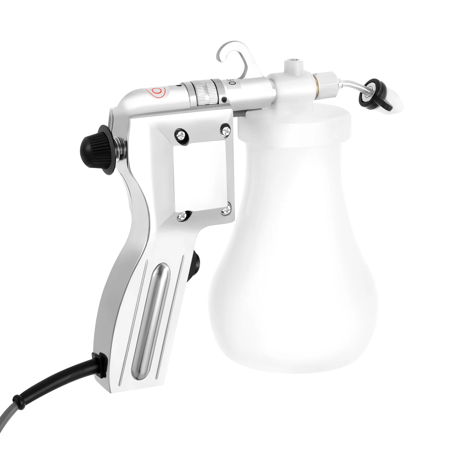 110V 60W Textile Spot Cleaning Gun Decontamination Tool Elbow Nozzle High-efficiency Spot Removal Tool 0.65L/21.9oz Watering Pot Capacity