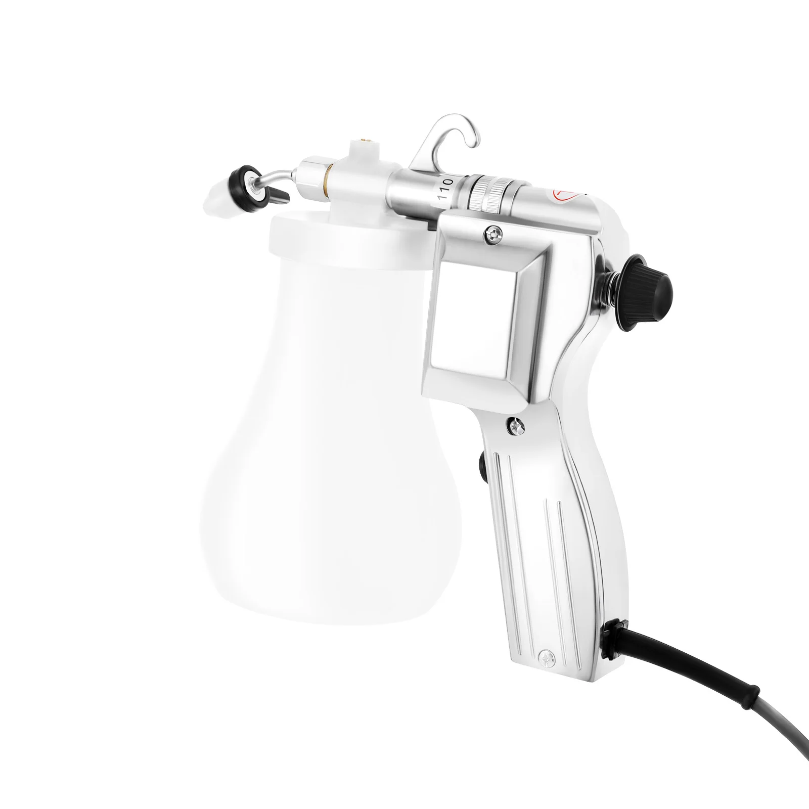 110V 60W Textile Spot Cleaning Gun Decontamination Tool Elbow Nozzle High-efficiency Spot Removal Tool 0.65L/21.9oz Watering Pot Capacity