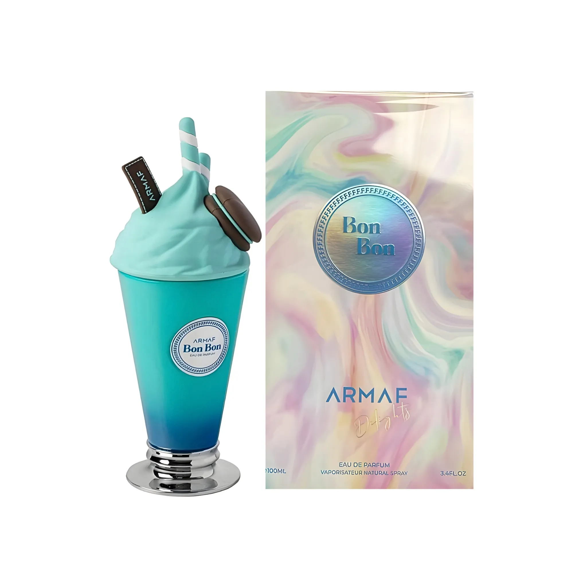Armaf Bon Bon Eau De Parfum 3.4Oz/100Ml Sweet Gourmand Fragrance for Women Long Lasting Perfume
