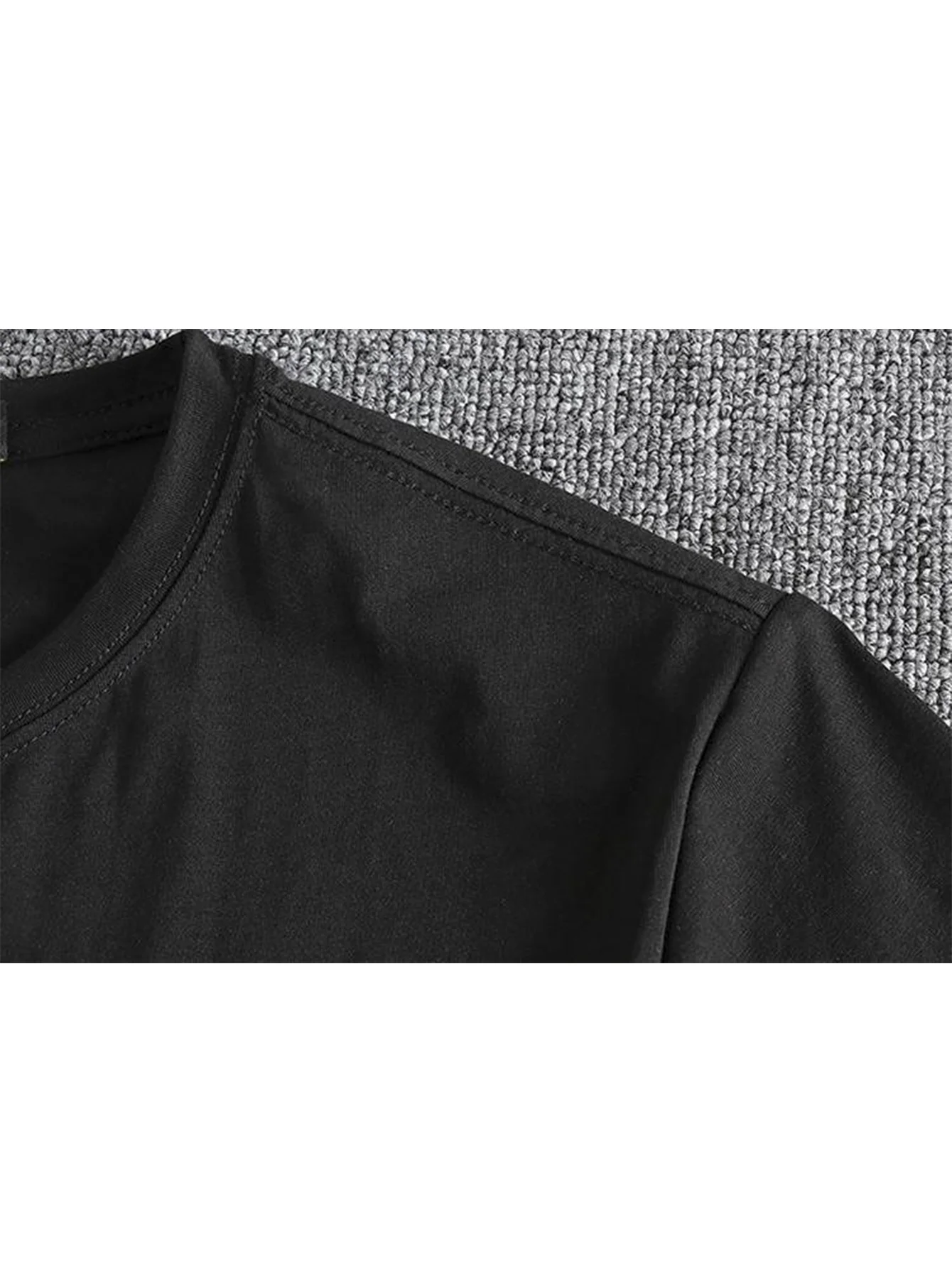 1pcs T Shirt for Men Summer 100% Cotton Short Sleeve Casual Printed Crewneck Y2K Clothing Solid Color Harajuku Sportswear tops