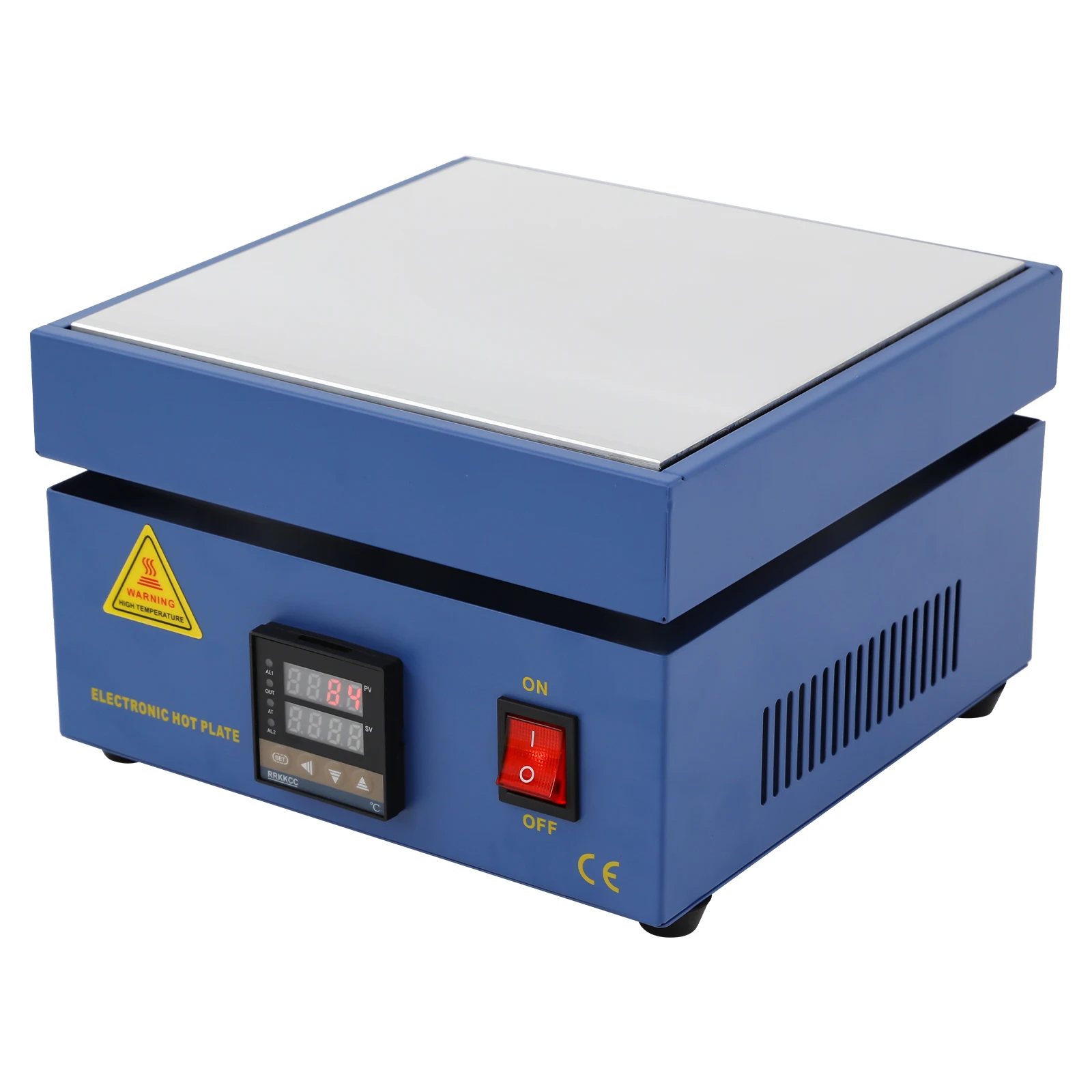 850W Preheat Soldering Station, Soldering Hot Plate with LED Display & ±1°C Precise Temp Control for PCB SMD Phone Screen Repair