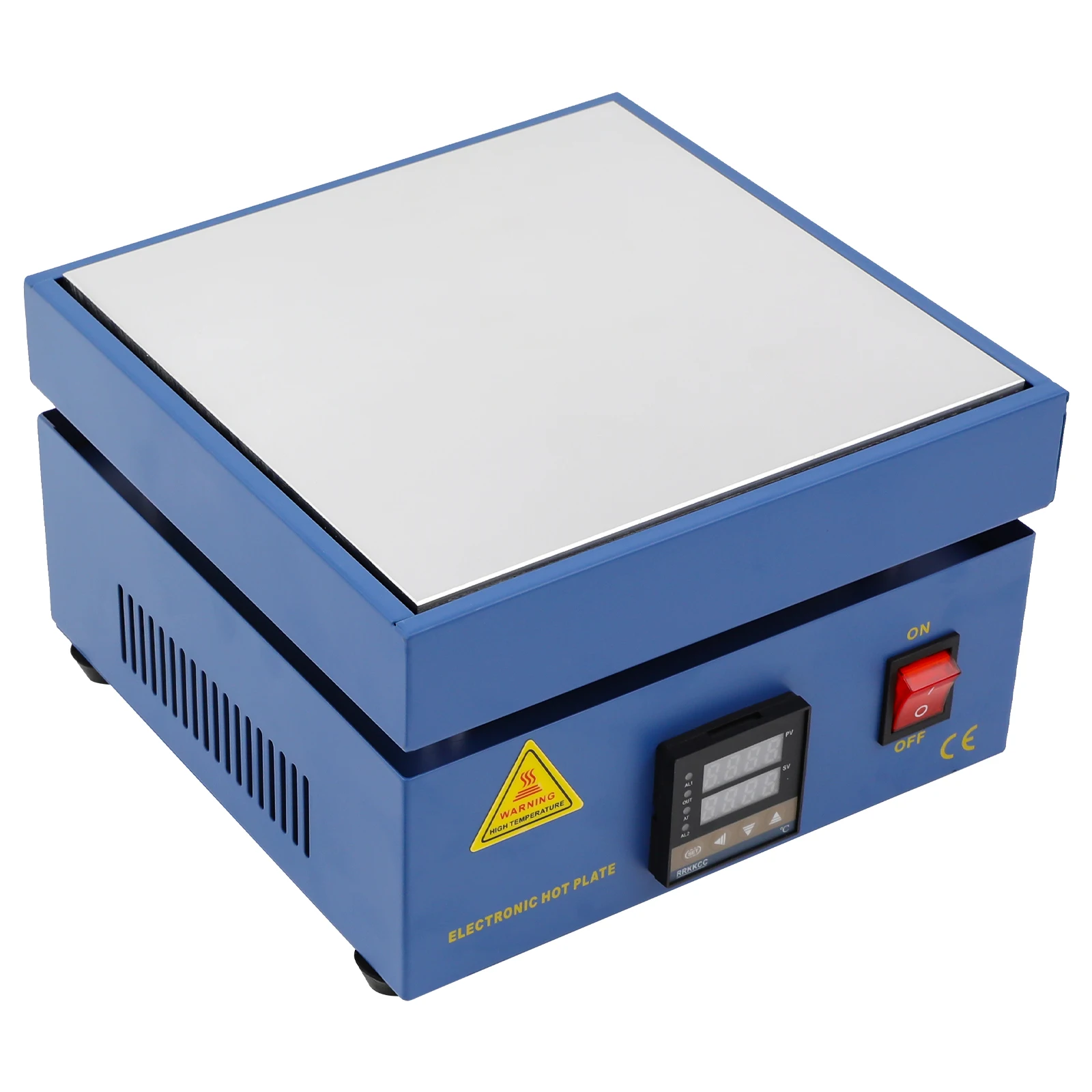 850W Preheat Soldering Station, Soldering Hot Plate with LED Display & ±1°C Precise Temp Control for PCB SMD Phone Screen Repair