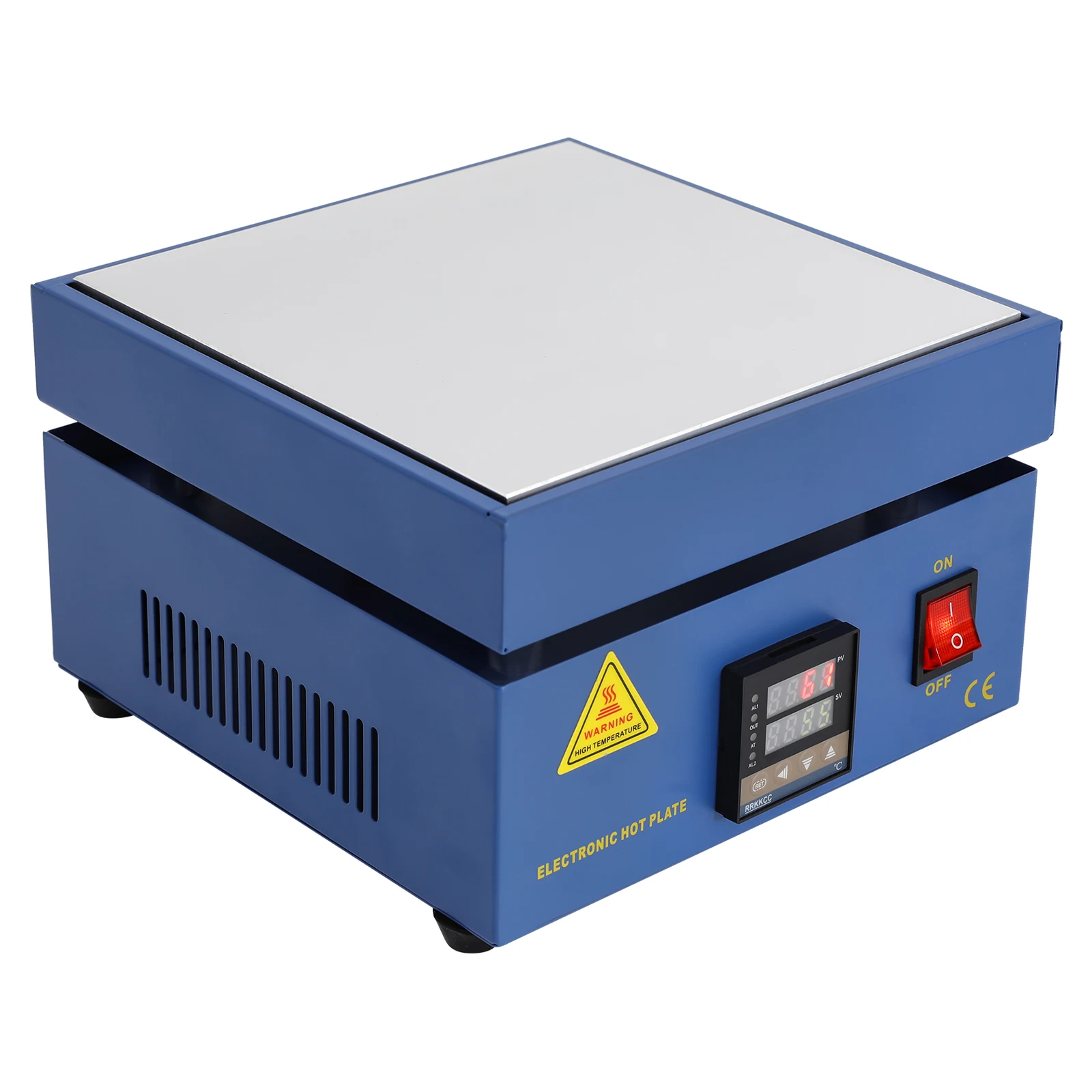 850W Preheat Soldering Station, Soldering Hot Plate with LED Display & ±1°C Precise Temp Control for PCB SMD Phone Screen Repair