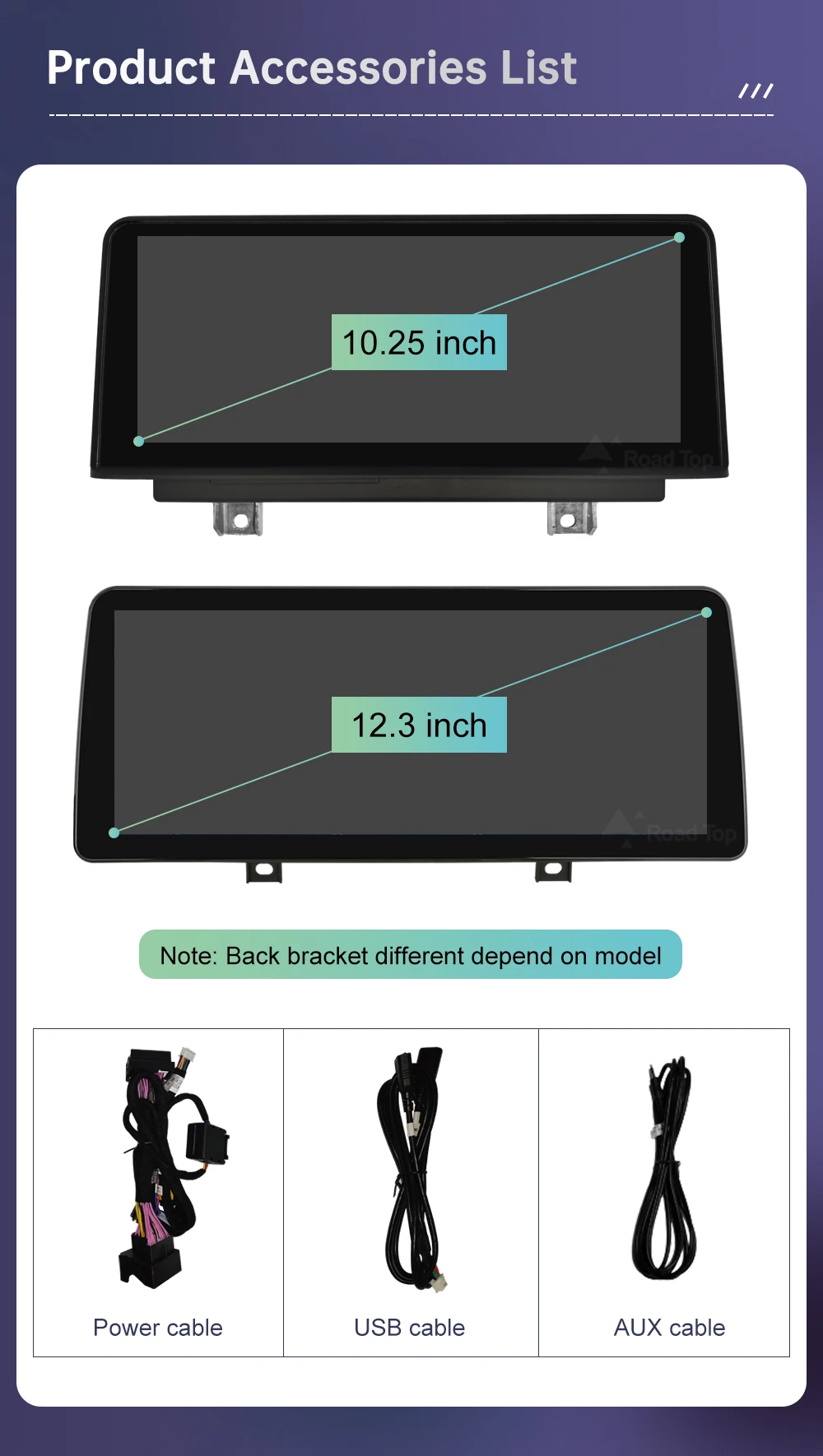 Road Top Linux Touch Screen For BMW X5 F15 F85 X6 F16 F86 2014-2016 Wireless Carplay Display Android Auto Car Multimedia Player