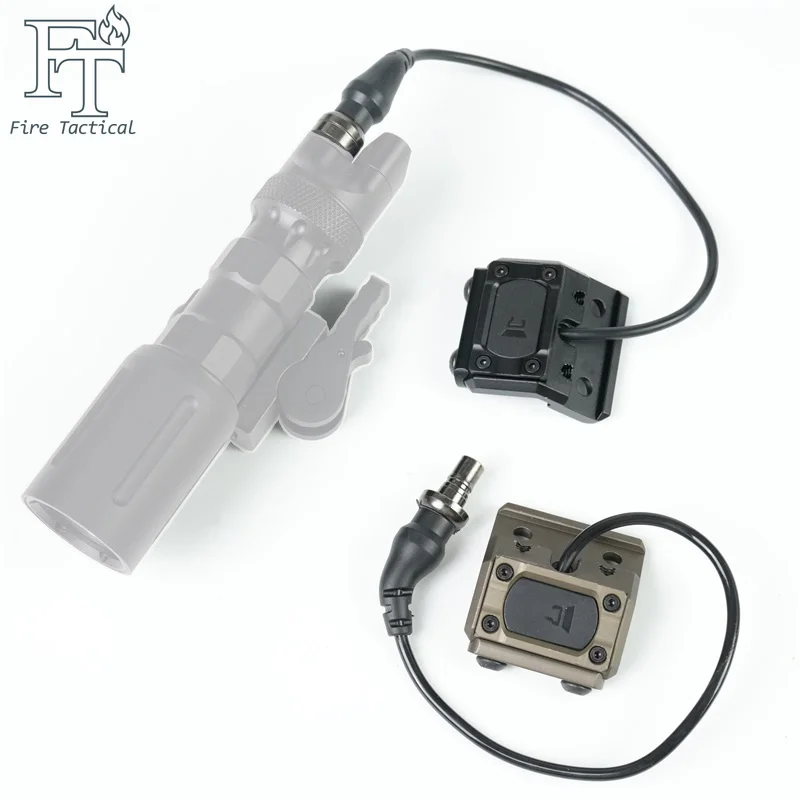 Metal SF Plug MoButton Pressure Switch Tactics Surefir M300 M600 Weapons Flashlight Remote Switch Fit 20MM Rail