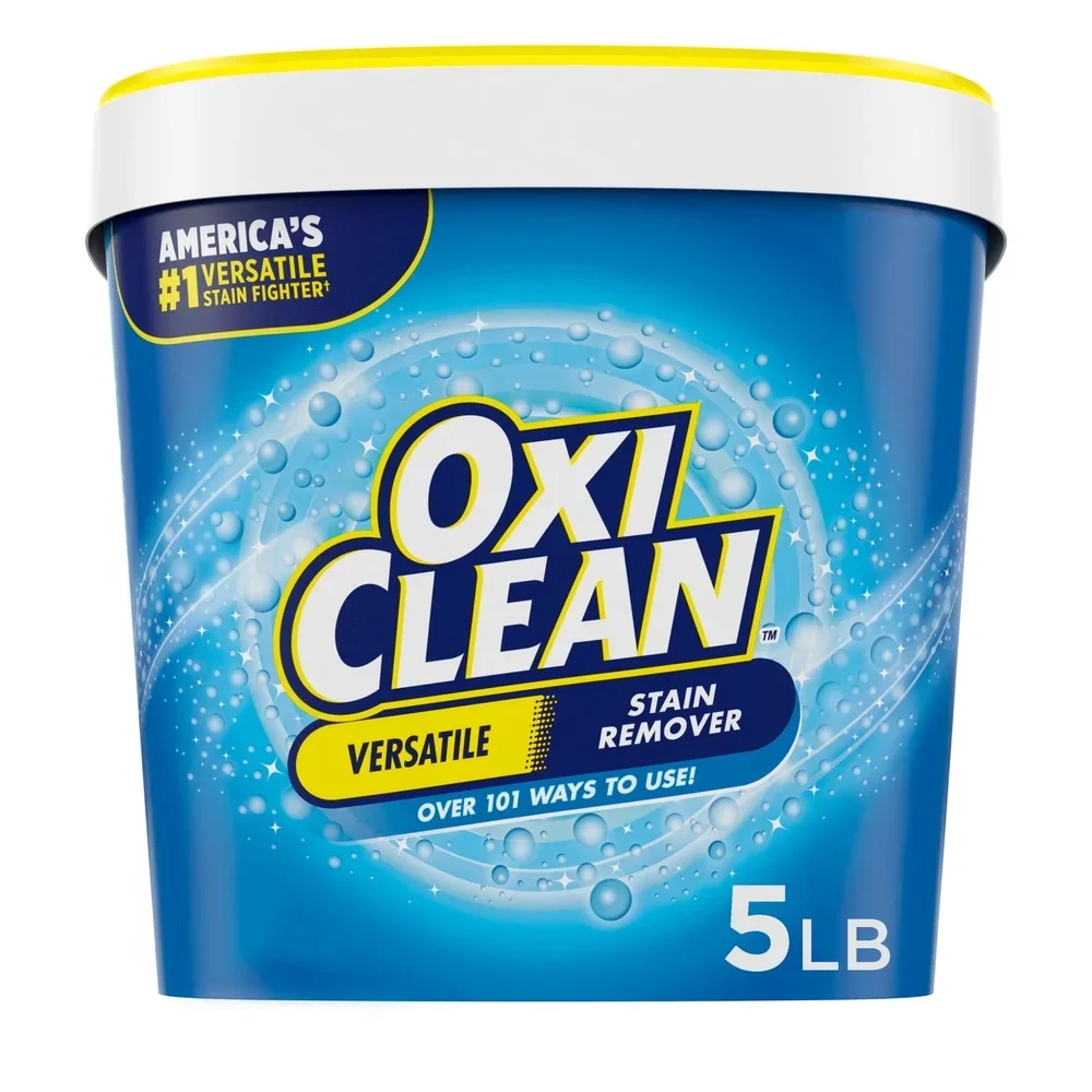 5 lb Oxygen Laundry Detergent Booster Powder Versatile Stain Remover for All Fabrics Home Carpet