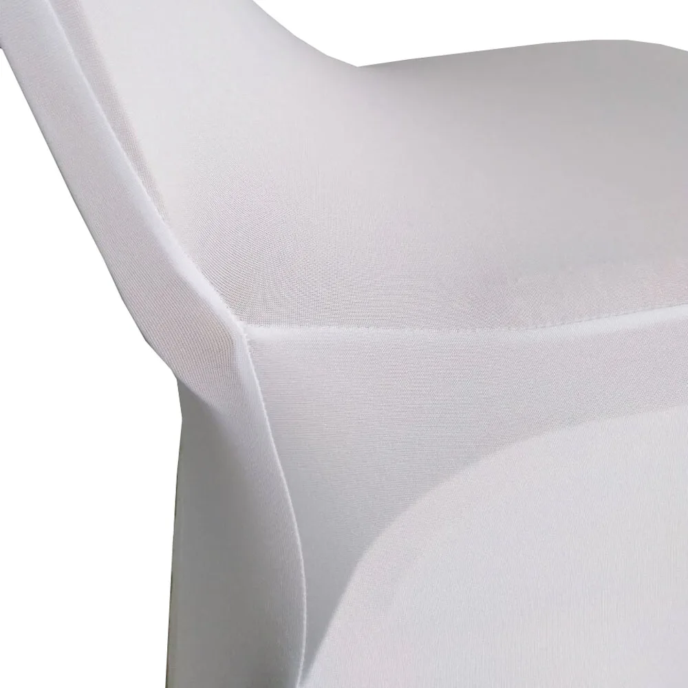 Jiaorui 10/20/30/50/100 Pcs Spandex Wedding Chair Seat Cover