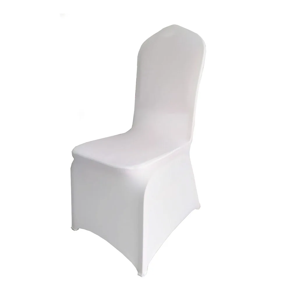 Jiaorui 10/20/30/50/100 Pcs Spandex Wedding Chair Seat Cover