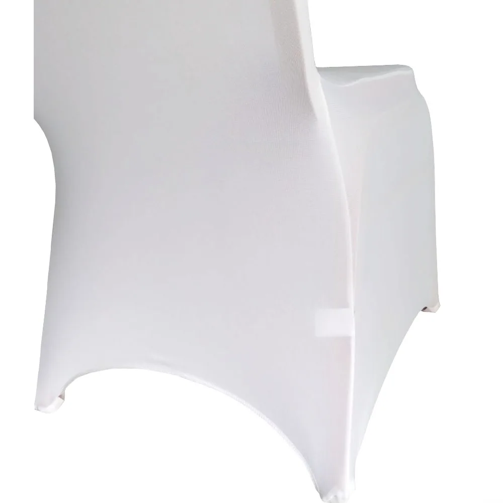 Jiaorui 10/20/30/50/100 Pcs Spandex Wedding Chair Seat Cover