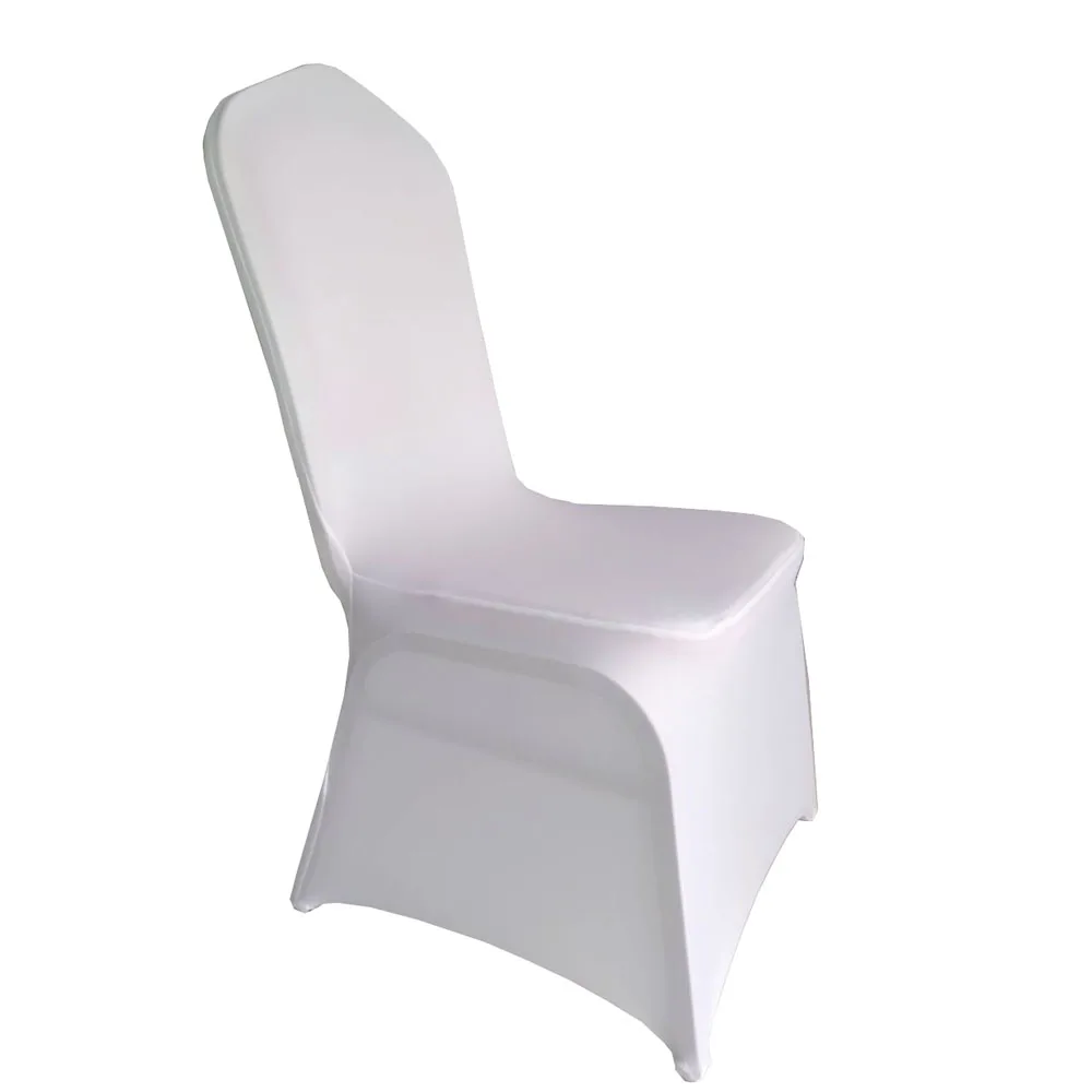 Jiaorui 10/20/30/50/100 Pcs Spandex Wedding Chair Seat Cover
