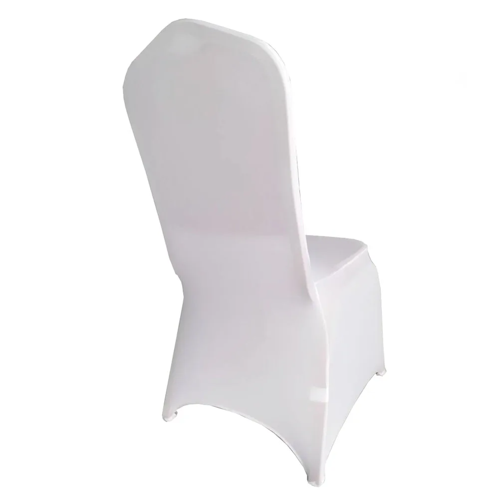 Jiaorui 10/20/30/50/100 Pcs Spandex Wedding Chair Seat Cover