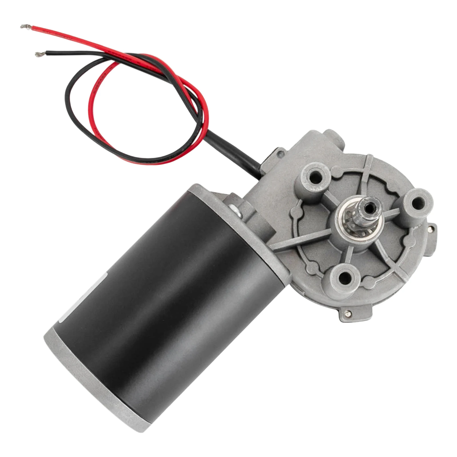 80W DC Gear Motor Electric Reductor Motor Left Position Reduction Variable Speed 70kg Load  220RPM