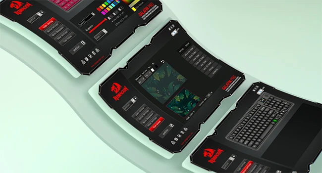 Redragon K719 Wireless Gasket Gaming 95 Keys Mechanical Keyboard,Easy-Control 1.14’’ TFT Info Display,Mint Mambo Switches