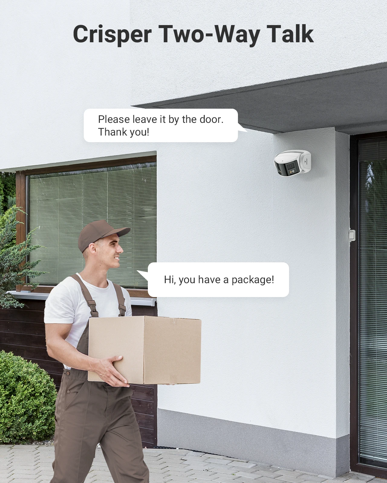 ANNKE Smart Home 180° 8MP/6MP DUO POE Dual Lens Wide View Outdoor Video POE Camera,4K AI Human Detect,8MP Security CCTV Camera