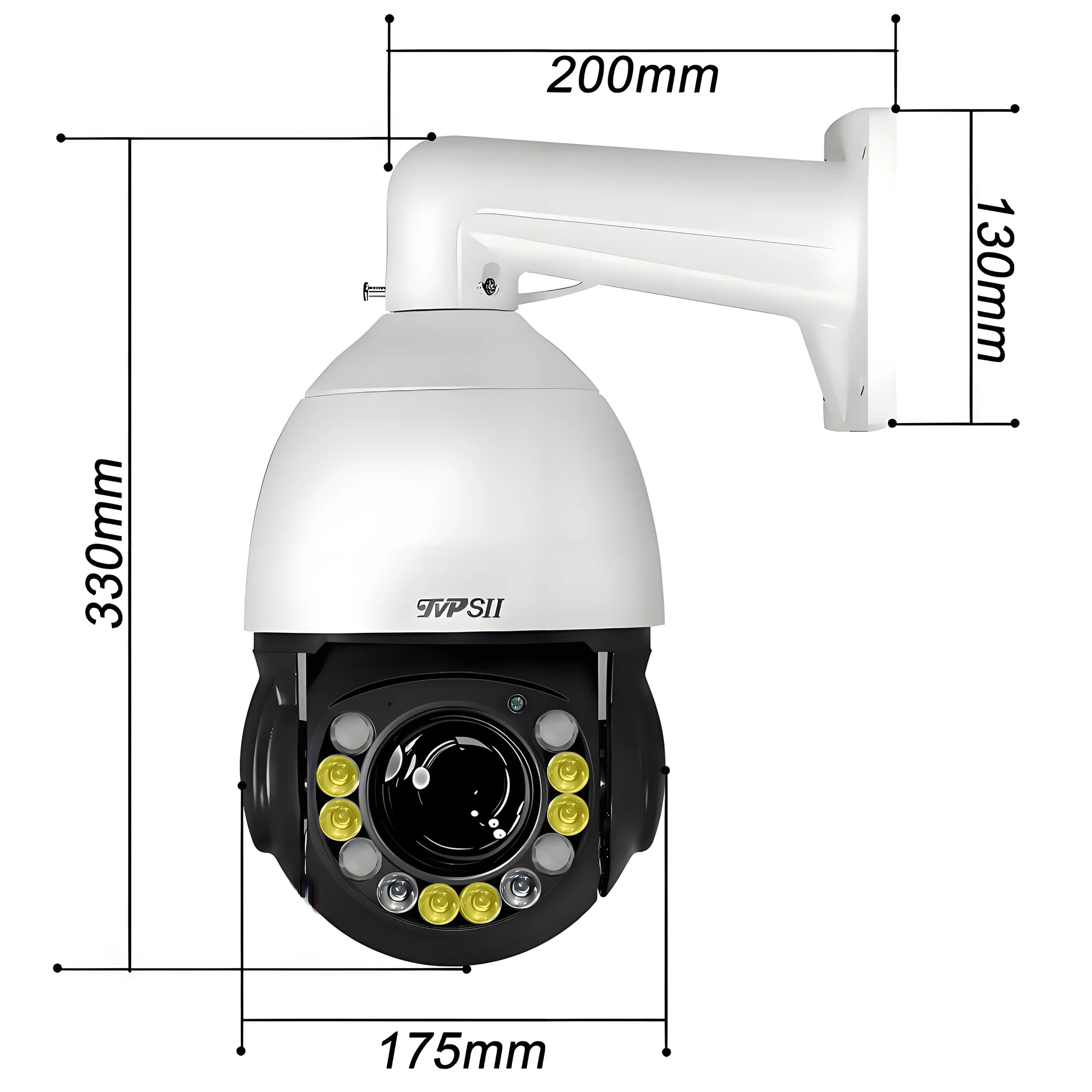 Laser Infrared Full Color Auto Tracking Cruise Real-Time 25fps 8MP 4K 90X Optical Zoom 360° Onvif POE PTZ IP Surveillance Speed Dome Camera