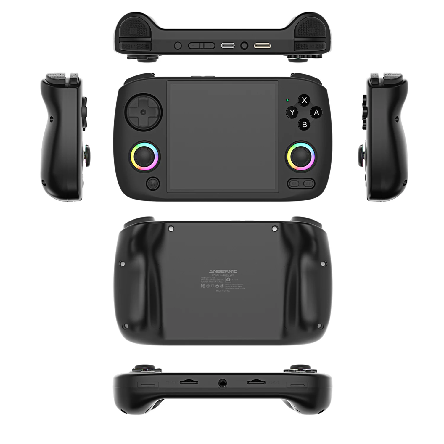 Anbernic RG CubeXX Retro Handheld Game Console 3.95" IPS Linux 3800mAh RGB Light Joystick Gaming Player WiFi Bluetooth HD-TV Out