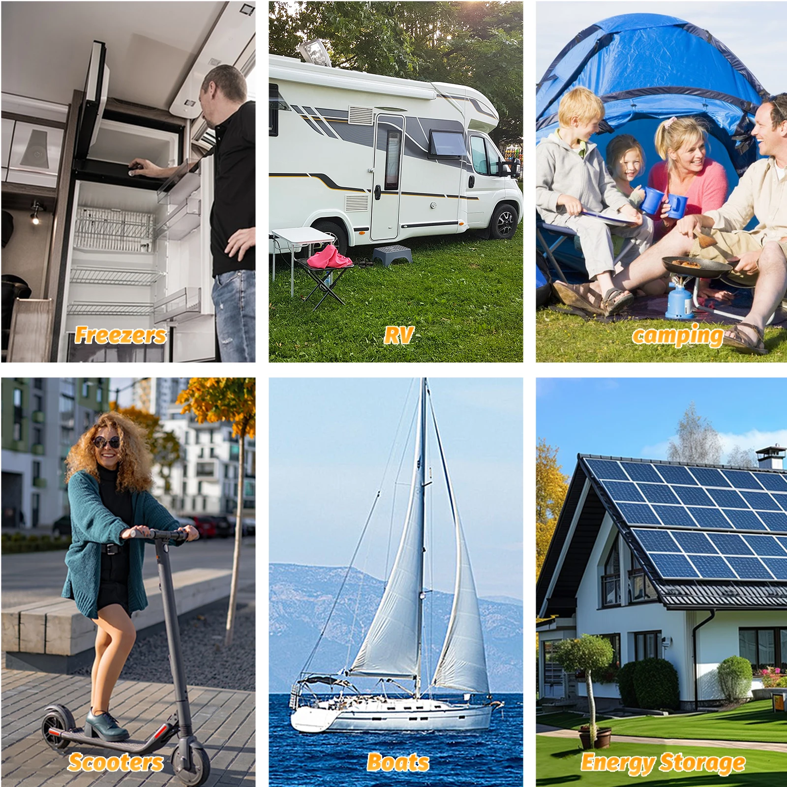FLLYROWER 12V 168AH LiFePO4 Lithium Battery Pack With Bluetooth BMS 8000+Cycles For Touring Campers Off-Road Solar Wind Battery