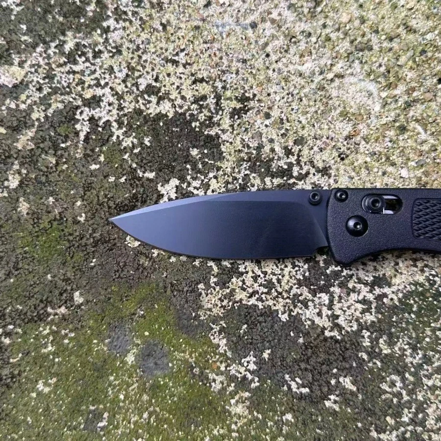 Multi-color BM 535 Bugout Folding Knife with Self-locking Landing Blade V-shaped Grinding Edge and Thumb Clip Ergonomic Handle