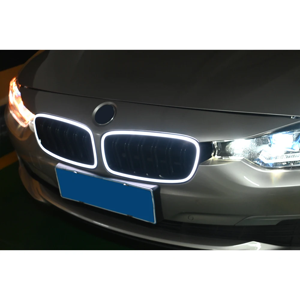 Upgrade Grille For BMW 3 Series F30 2013-2018 2013 2014 2015 2016 2017 2018 Grille Lights RGB Color