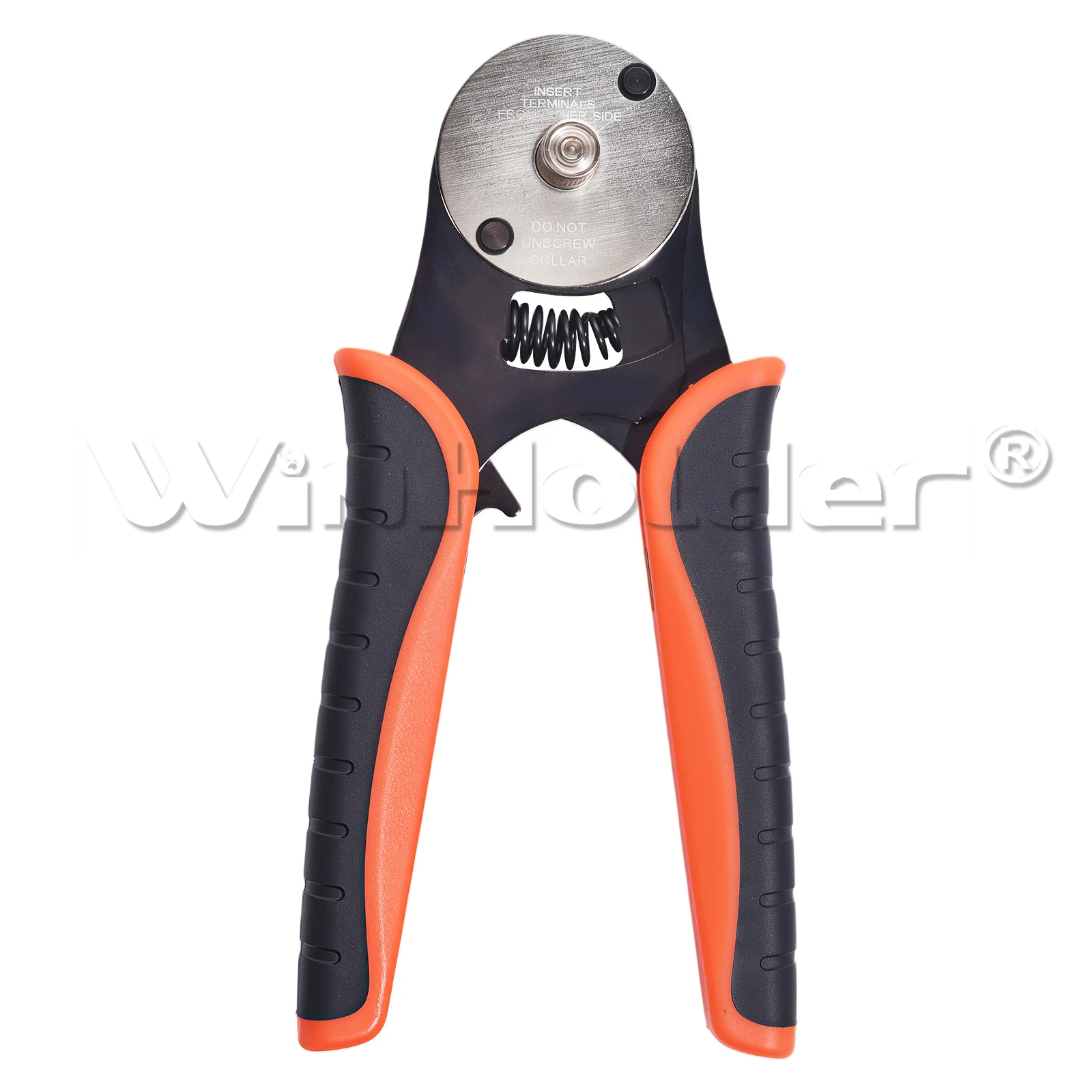 for Deutsch Solid Contacts for Electrical Repairs and Automotive Applications Crimping Tool - 4 Way Indent Closed Barrel Crimper