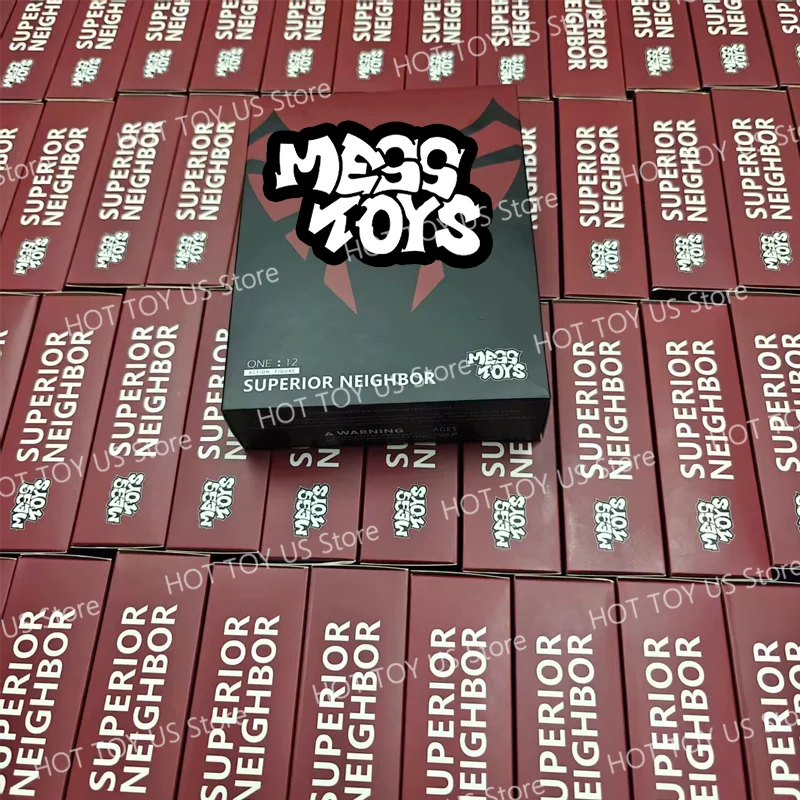 Original Mess Toys Superior Spider Man Doctor Octopus Peter Parker Messtoys Spiderman Neighbor Anime Action Figure Gifts Toys