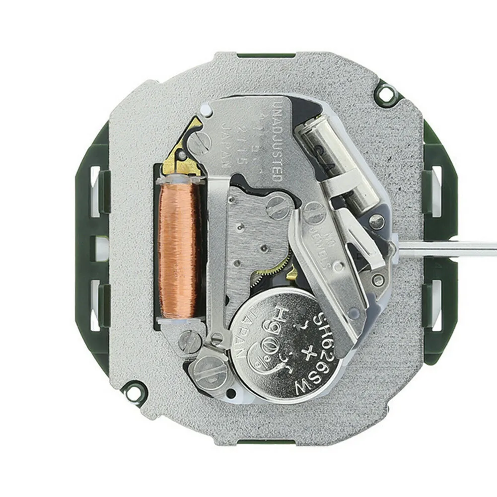 For Miyota Quartz Movement 2115 with Battery Standard 3 Hands/Needles Quartz Watch Mechanism Single Date-wheel 2115 Movement