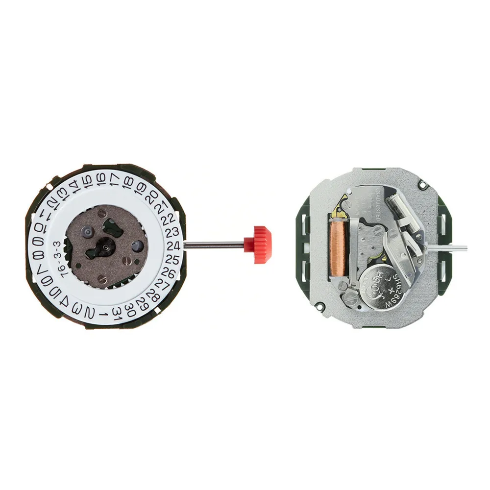 For Miyota Quartz Movement 2115 with Battery Standard 3 Hands/Needles Quartz Watch Mechanism Single Date-wheel 2115 Movement