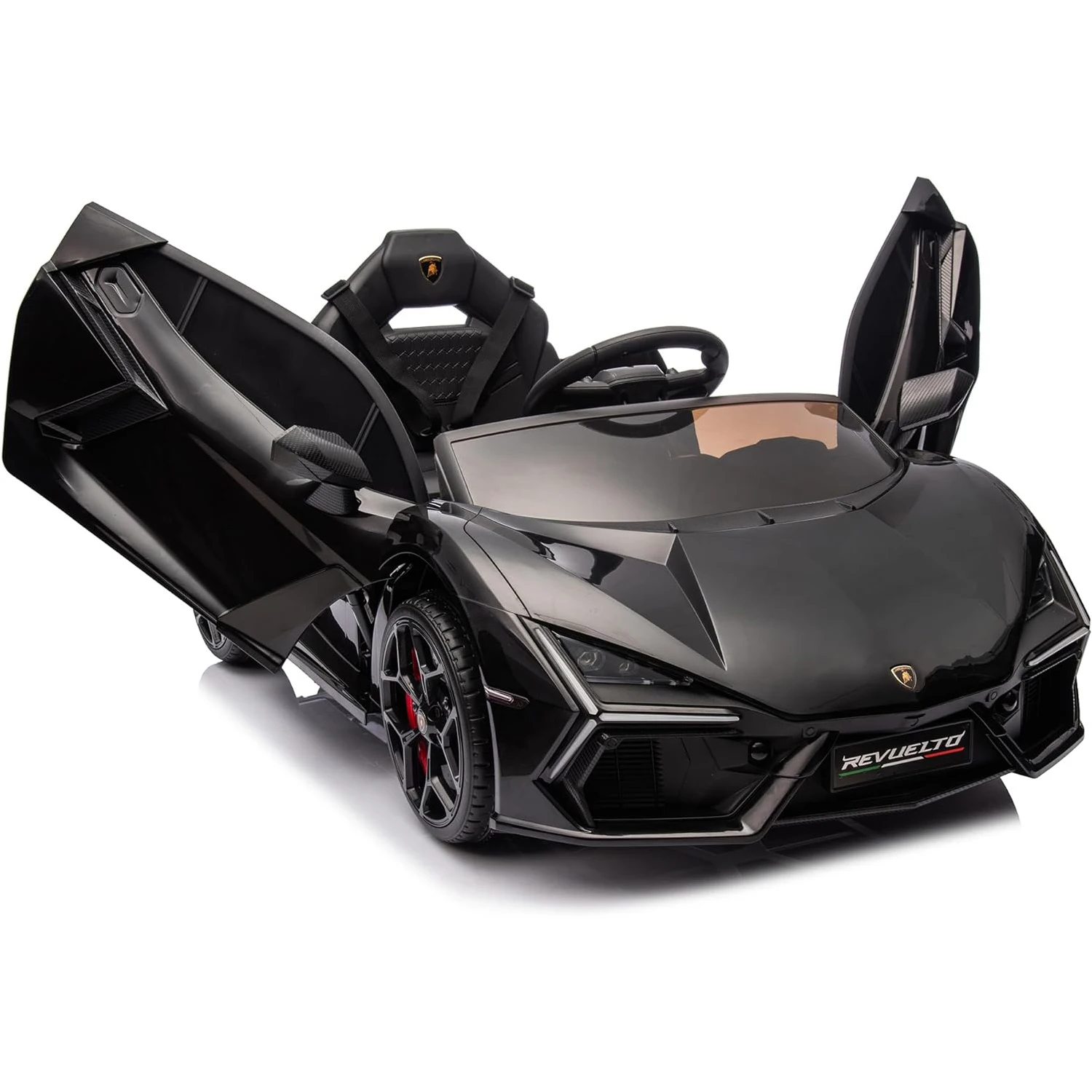 3-8 Years Ride On Car Toy for Kids Children Boys Girls Gift Electric Vehicle with Bluetooth USB Music Remote Control Headlight