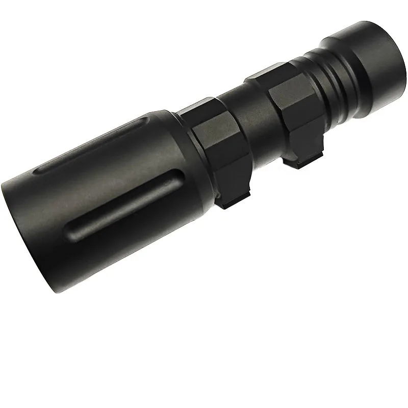 US Warehouse Tactical Metal V2 Flashlight High Power White LED 1000/1300lumens Airsoft Rifle AR15 Hunting Torch Scout Light