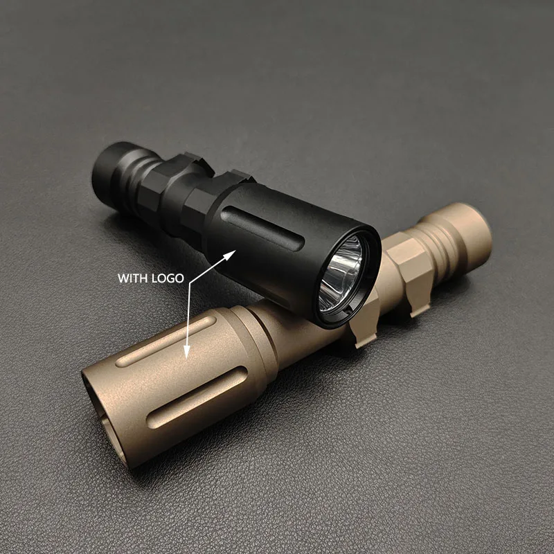 US Warehouse Tactical Metal V2 Flashlight High Power White LED 1000/1300lumens Airsoft Rifle AR15 Hunting Torch Scout Light