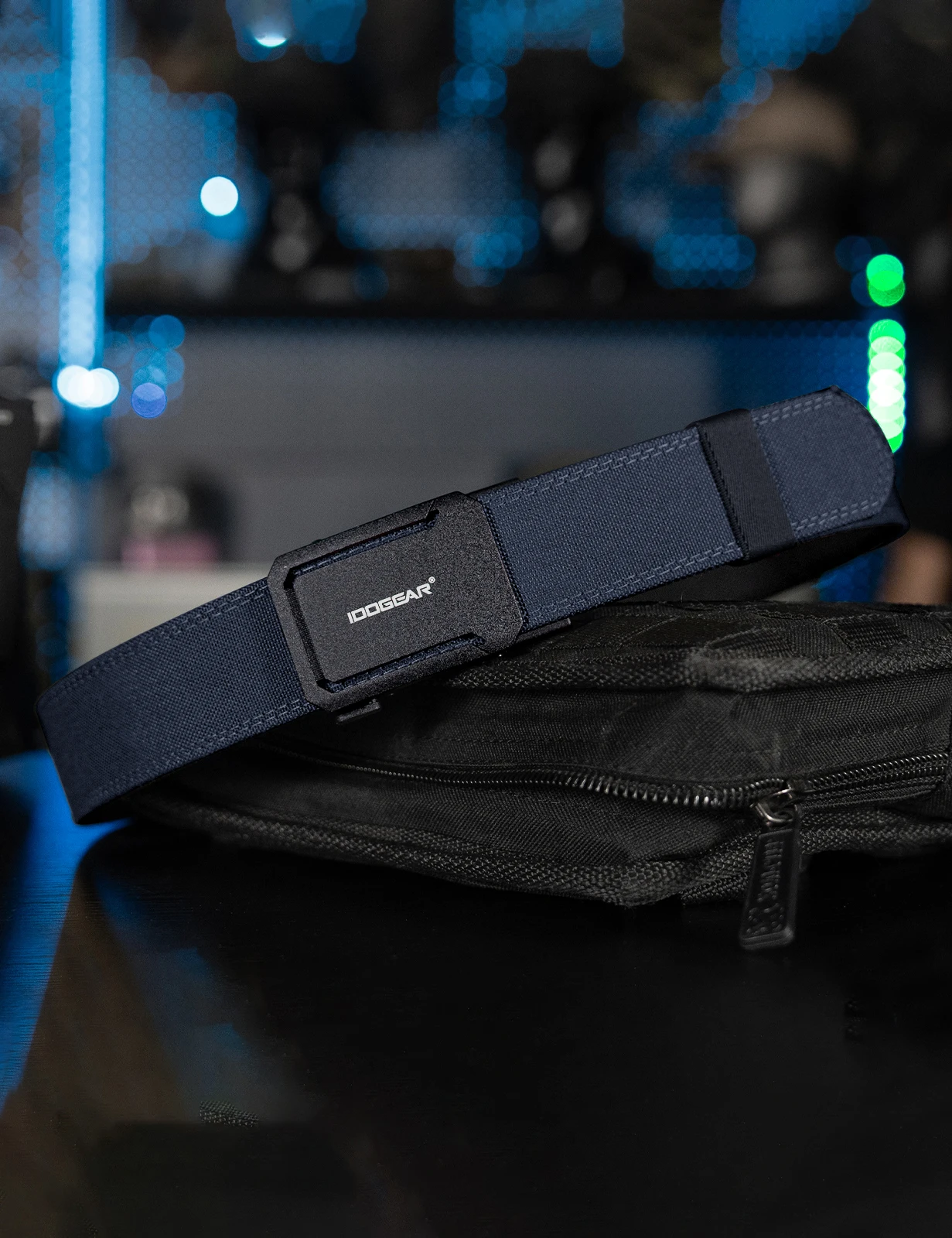 IDOGEAR SPORTS Quick-Adjust Tactical Ratchet Belt | Heavy-Duty 1.75" 1000D Nylon for EDC, CCW & Duty Use 3439