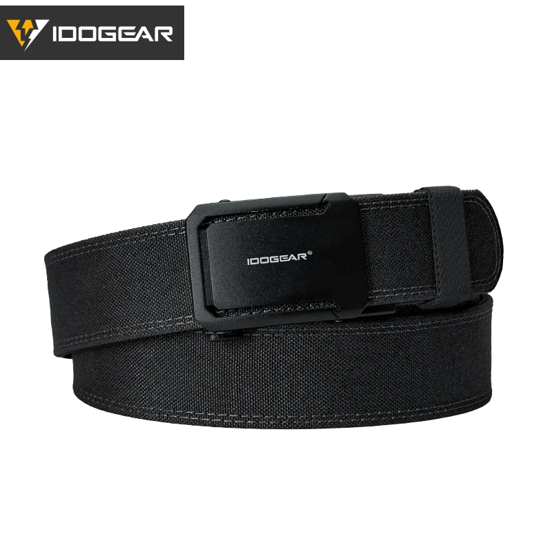 IDOGEAR SPORTS Quick-Adjust Tactical Ratchet Belt | Heavy-Duty 1.75" 1000D Nylon for EDC, CCW & Duty Use 3439