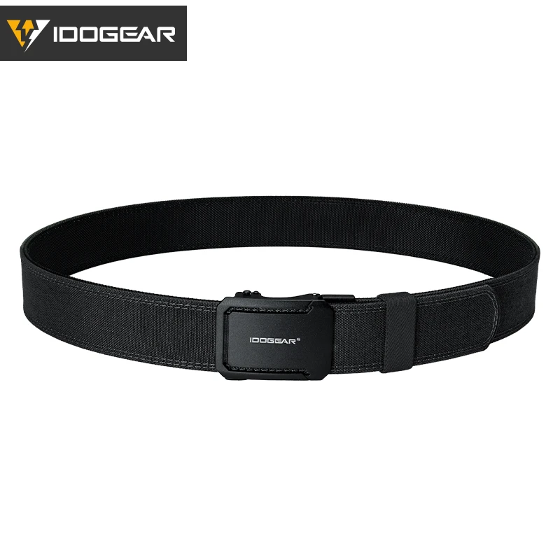 IDOGEAR SPORTS Quick-Adjust Tactical Ratchet Belt | Heavy-Duty 1.75" 1000D Nylon for EDC, CCW & Duty Use 3439