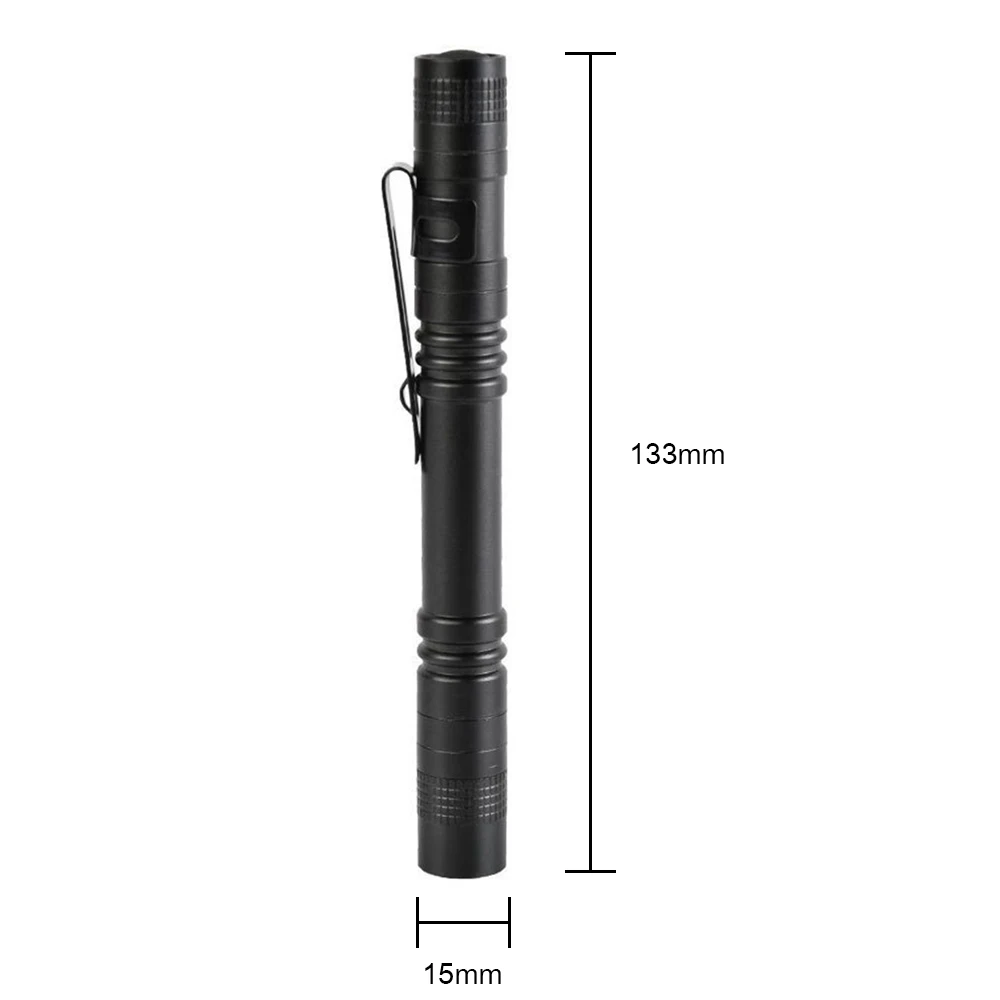 Mini Portable LED Pen Light Pocket Ultra Bright High Lumens Handheld Flashlight Linterna Torch For Camping Outdoor Emergency