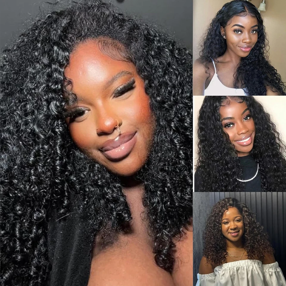18A Burmese Curly Bundles Human Hair Water Wave 1 3 4 Bundle Raw Hair Extensions Natural Color Remy Weave Brazilian Wigs Original Human Hair