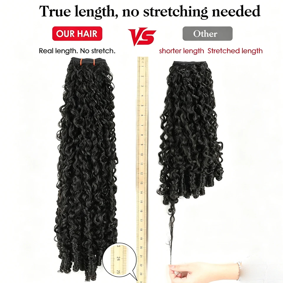 18A Burmese Curly Bundles Human Hair Water Wave 1 3 4 Bundle Raw Hair Extensions Natural Color Remy Weave Brazilian Wigs Original Human Hair