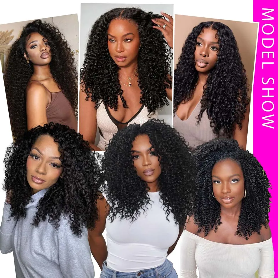 18A Burmese Curly Bundles Human Hair Water Wave 1 3 4 Bundle Raw Hair Extensions Natural Color Remy Weave Brazilian Wigs Original Human Hair