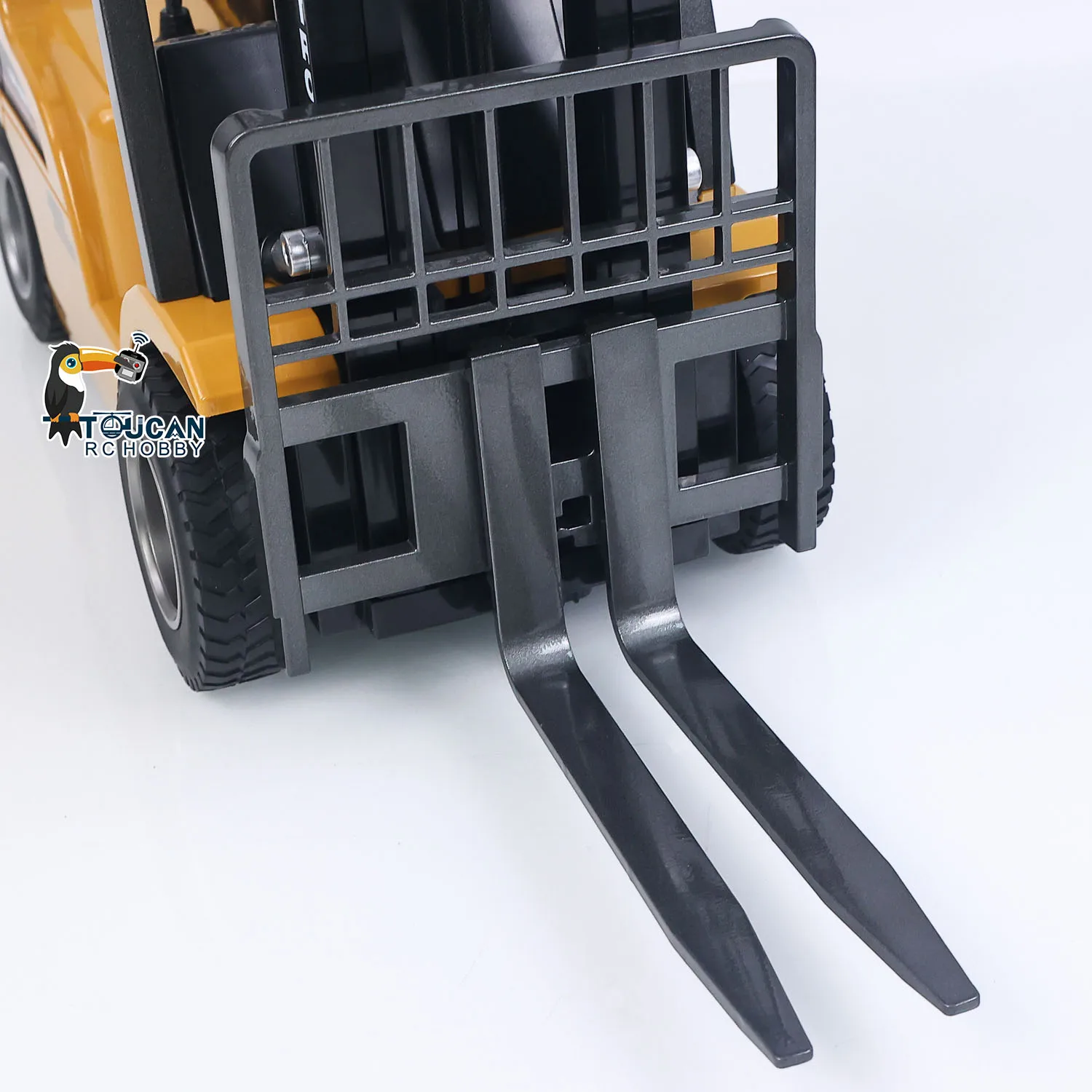 US SALE 1/14 HIUNA 1577 14CH RC Electric Lifting Forklift RTR Remote Control Construction Vehicle Light Sound System USB Charging Cable