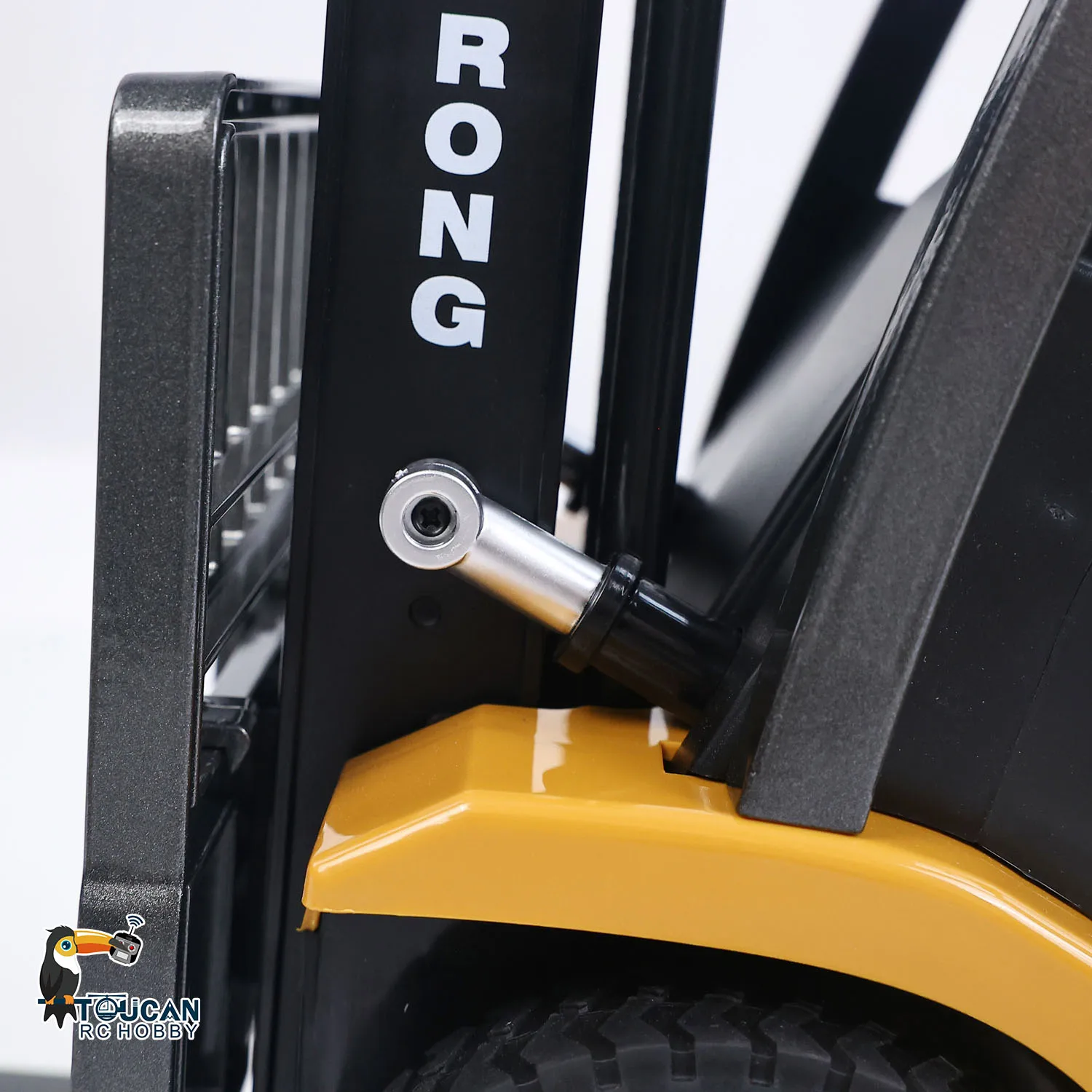 US SALE 1/14 HIUNA 1577 14CH RC Electric Lifting Forklift RTR Remote Control Construction Vehicle Light Sound System USB Charging Cable