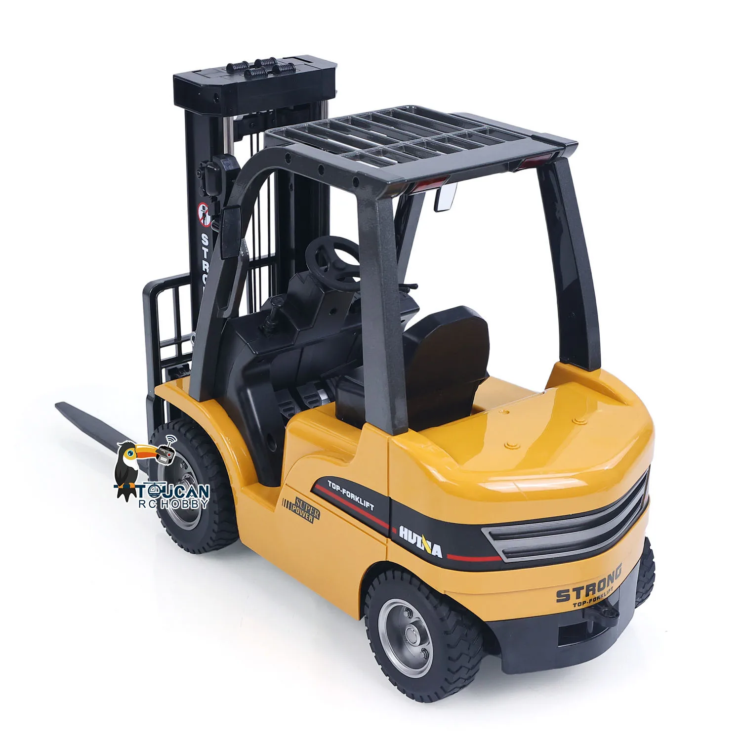 US SALE 1/14 HIUNA 1577 14CH RC Electric Lifting Forklift RTR Remote Control Construction Vehicle Light Sound System USB Charging Cable