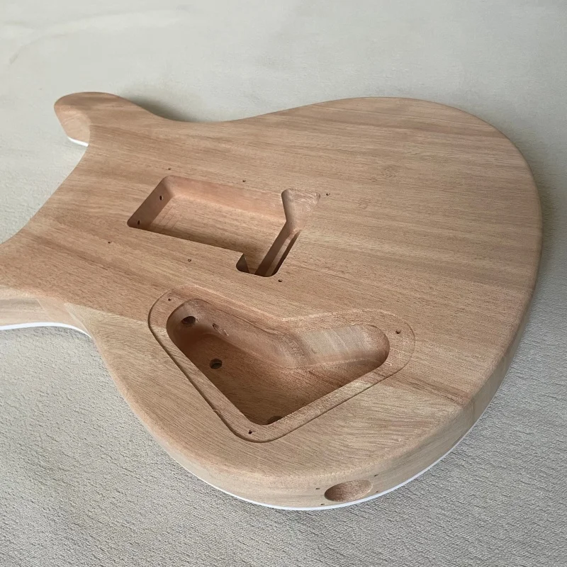 Double Swing DIY Electric Guitar Kit 24 Fret Maple Veneer Lower Flyer Inlay
