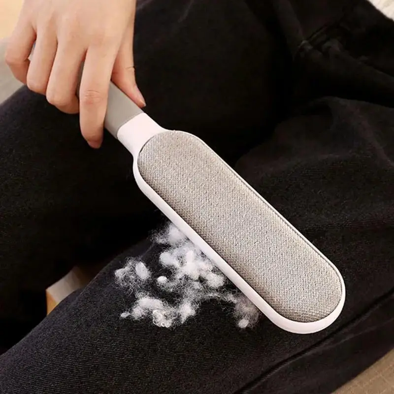Double-sided Reusable Lint Remover Brush, Electrostatic Pet Hair Remover, Suitable for Daily Cleaning of Pet Cat and Dog Hair.