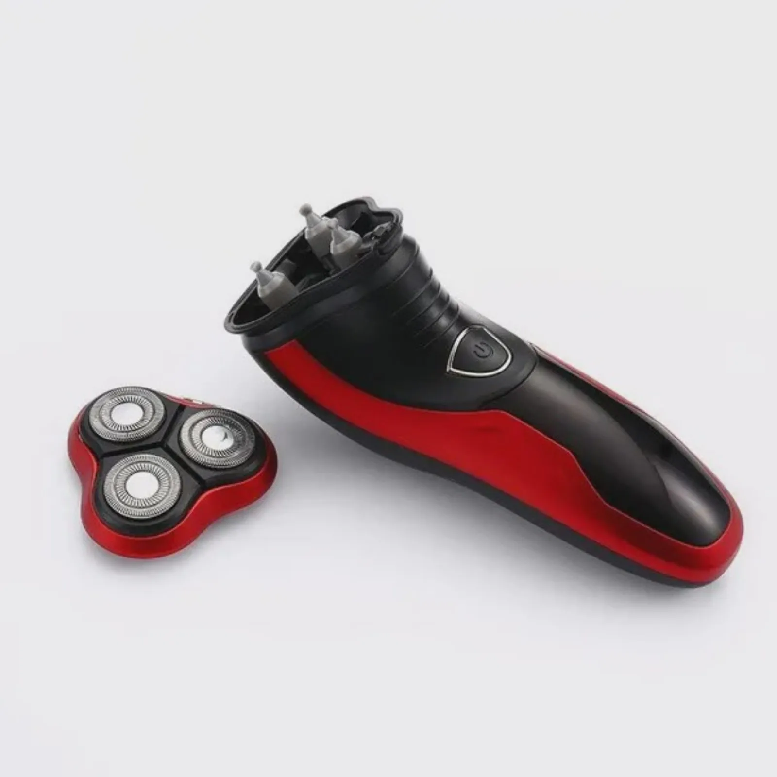 Men's Razor Rotary Waterproof Electric Shaver Pop-Up Trimmer Wet Dry Cordless
