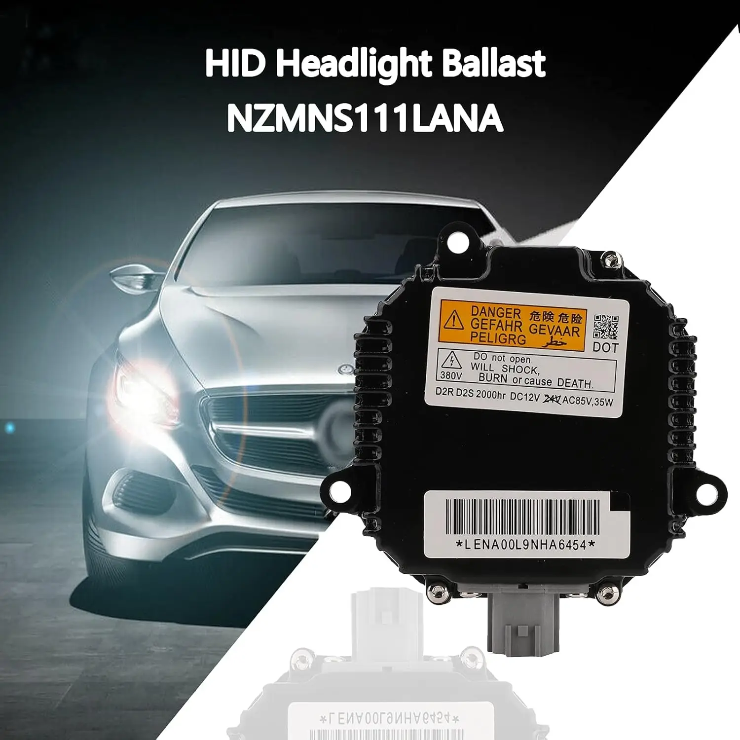 1Set New Quality Car Xenon HID Headlight Ballast Control Unit With Igniter D2S Bulb 28474-8991A 28474-89904 For Nissan Altima 350Z Maxima Murano Rogue Infiniti G35 G37 FX35 Q40 QX60 QX56 QX70 QX80 Car Accessories