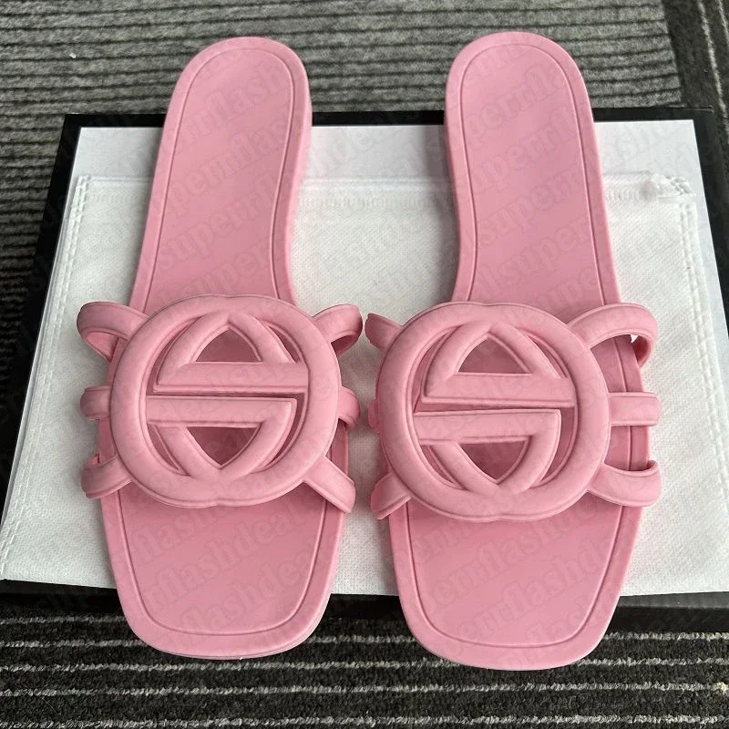 2026 Ladies' Candy-colored Fashionable and Versatile Casual Anti-slip Beach Simple Style Women's Slippers