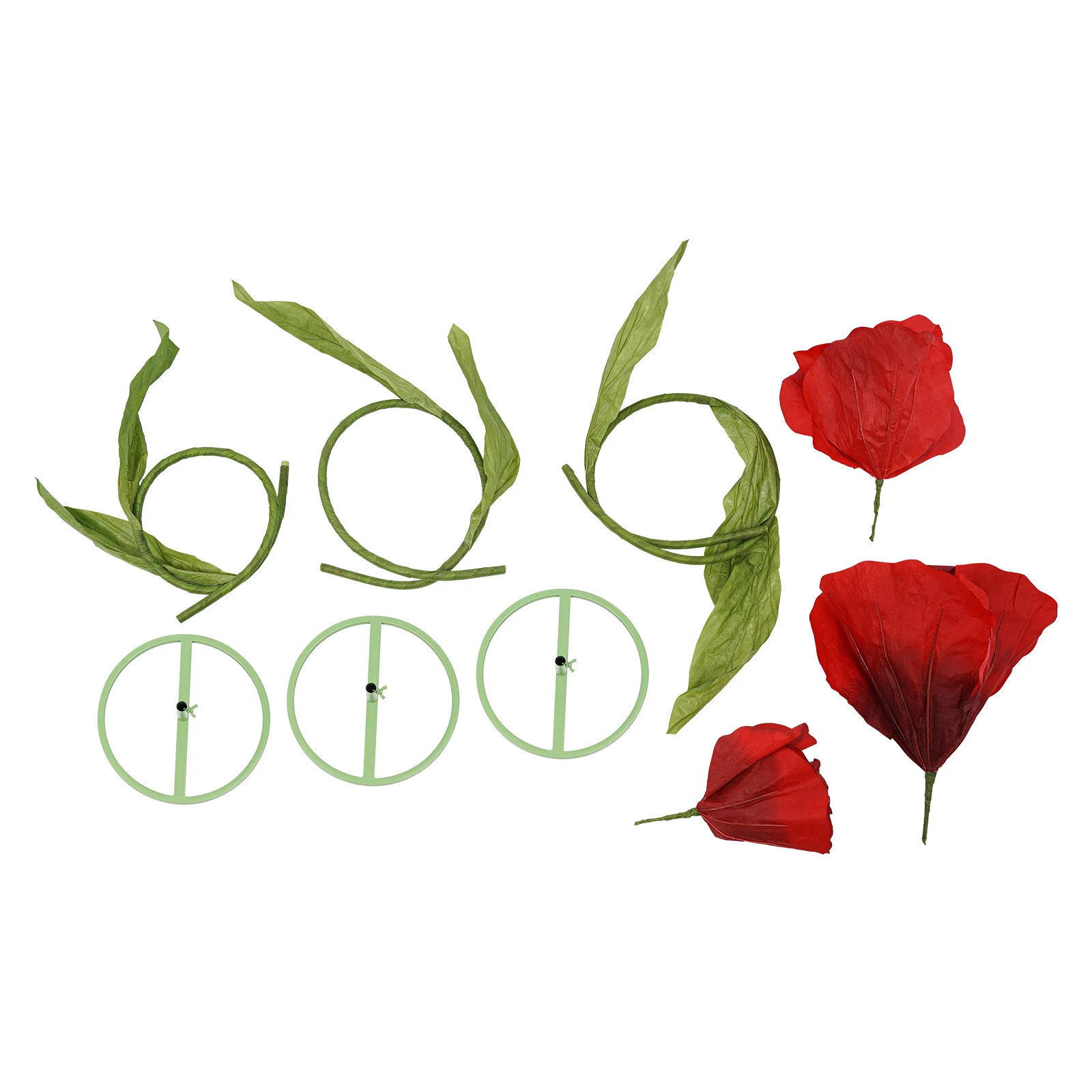 198CM Large Artificial Flowers for DIY Floral Arrangements Decorative Road Lead Giant Wedding Decoration Fake Flower Backdrop Decoration for Garden Party  Bouquet Home Garden Decor 198CM 170CM 145CM
