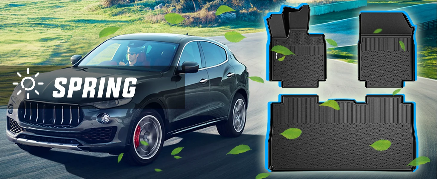Nilight Floor Mats for Tesla Cybertruck Cyber Truck 2023 2024 2025 2026 All Weather Custom Fit Heavy Duty Floor Liners