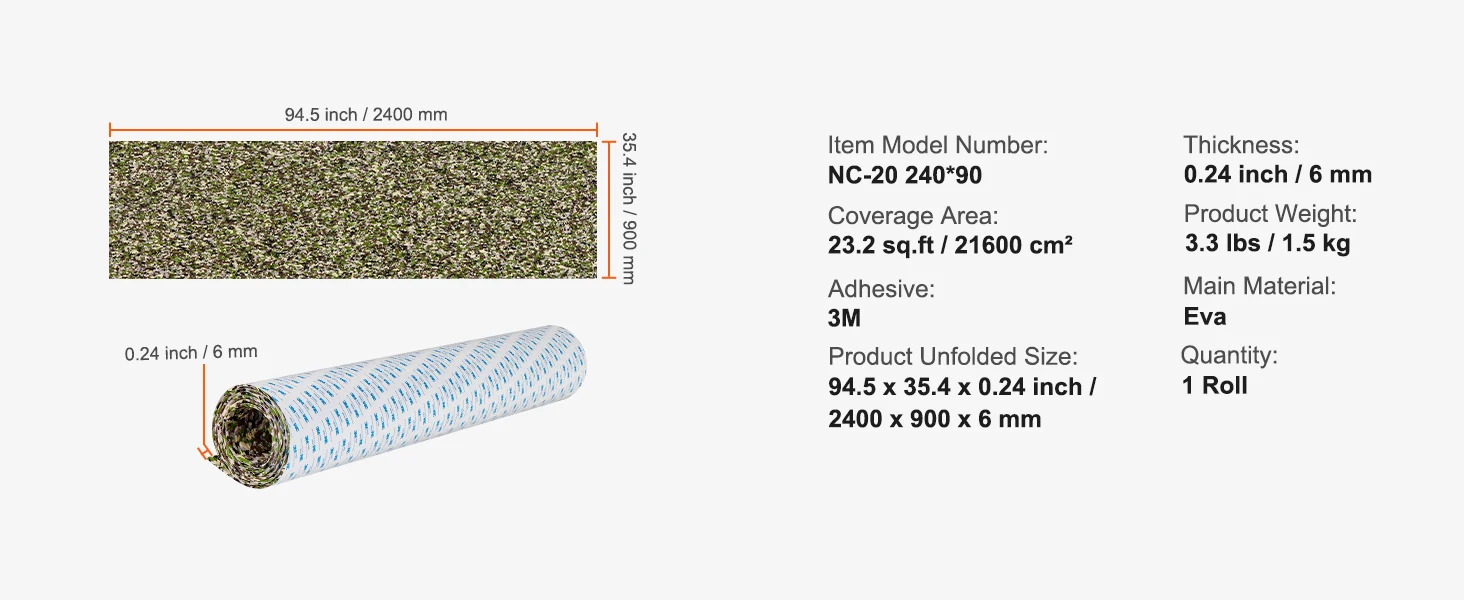 SucceBuy Boat Flooring EVA Foam Boat Decking Non-Slip Self-Adhesive Flooring Marine Carpet for Boats Yacht Pontoon Kayak Decking