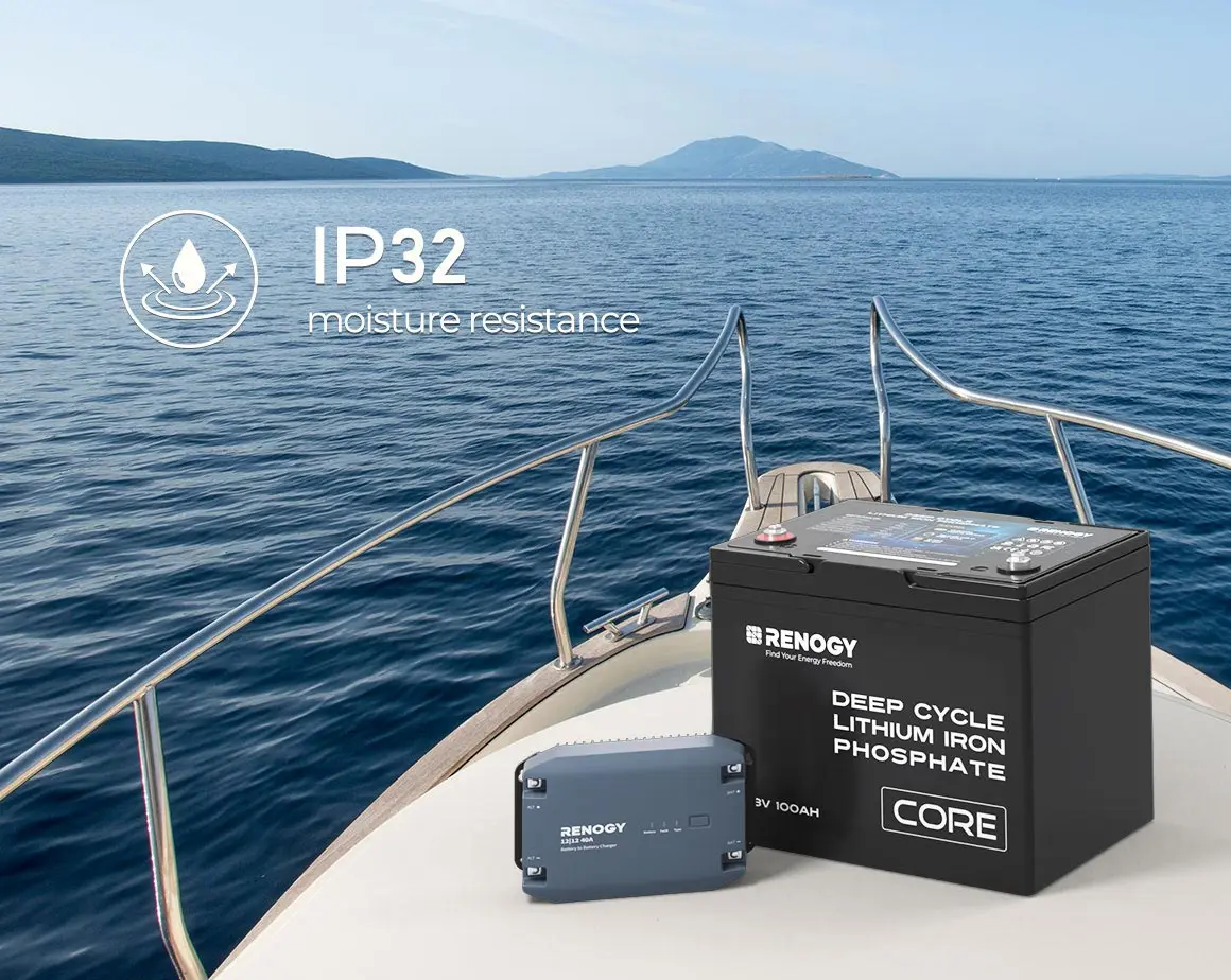 Renogy 12V 40A DC to DC Battery Charger, Using Multi-Stage Charging in RVs, Commercial Vehicles, Boats, Yachts